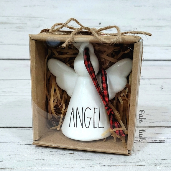 Rae Dunn Angel Christmas Tree Ornament